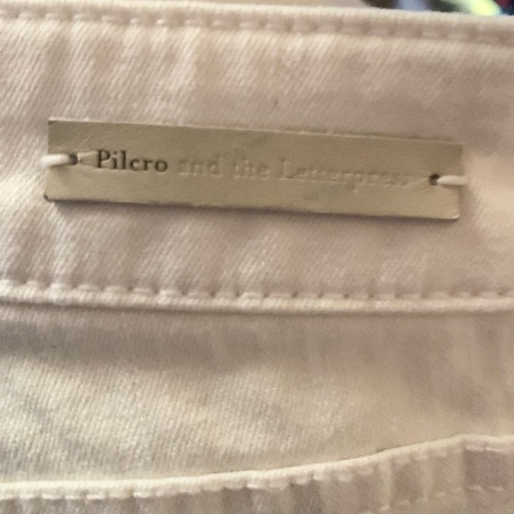 Anthropologie Pilcro Lace Up Denim Jeans Size 28 - Picture 10 of 12